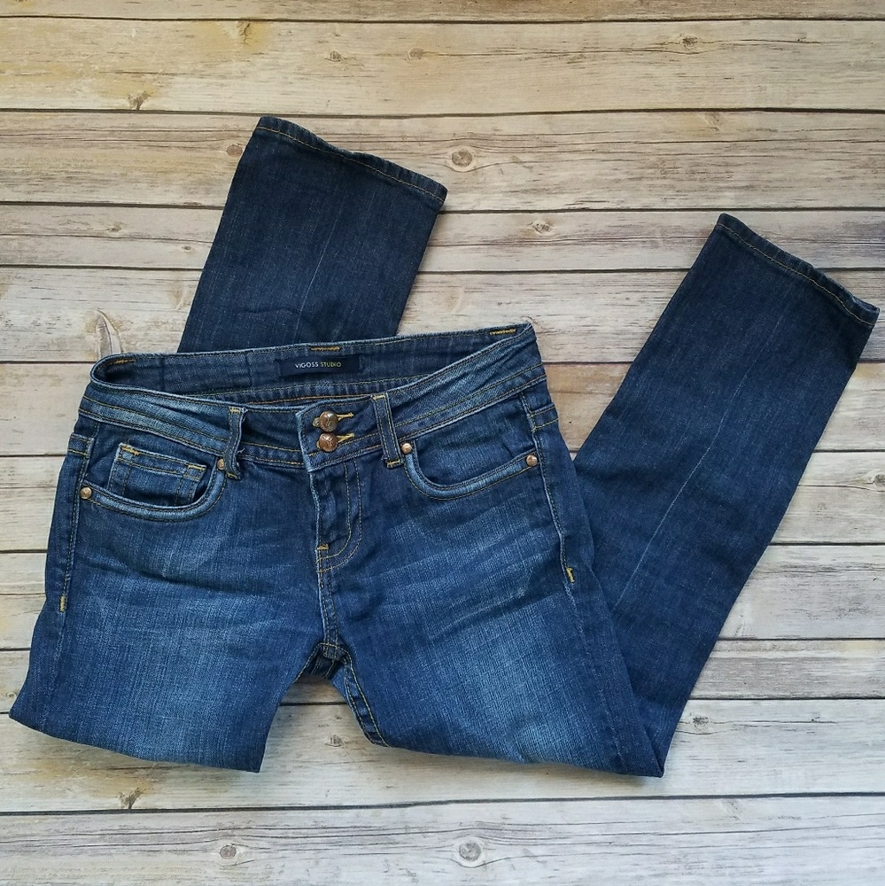 Denim capris from Nordstrom